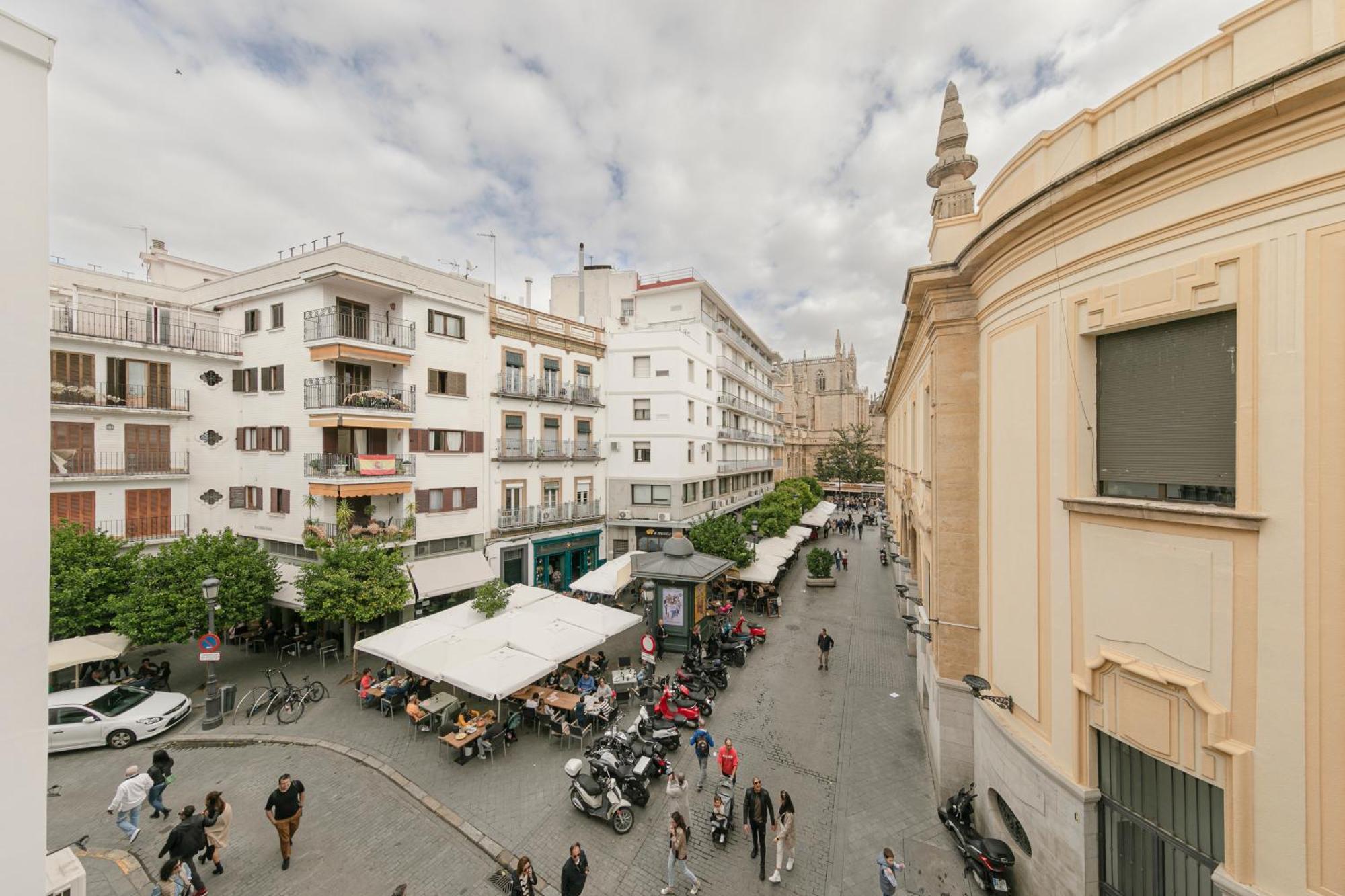 Ferienwohnung Arco Del Postigo Sevilla Exterior foto