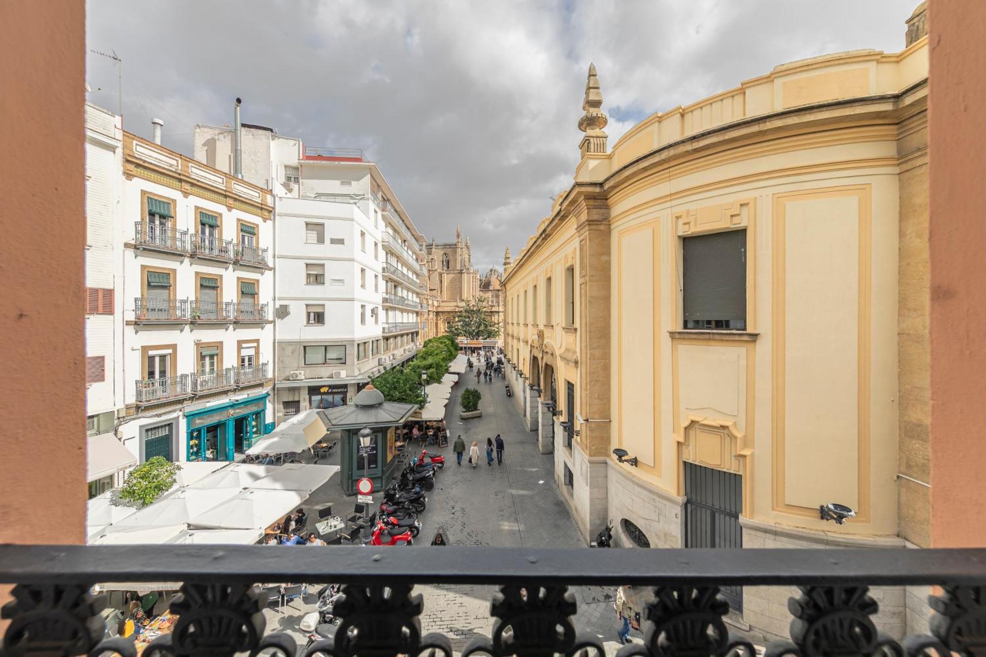 Ferienwohnung Arco Del Postigo Sevilla Exterior foto